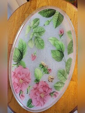Gorham Rose Serenade Serving Platter